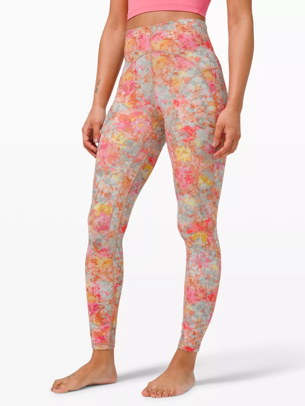 Lululemon women's sportswear leggings Unlimit High-rise 25" sz: 8